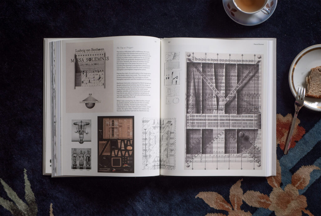 Pascal Bonneri raamat Into The Droame kujundus