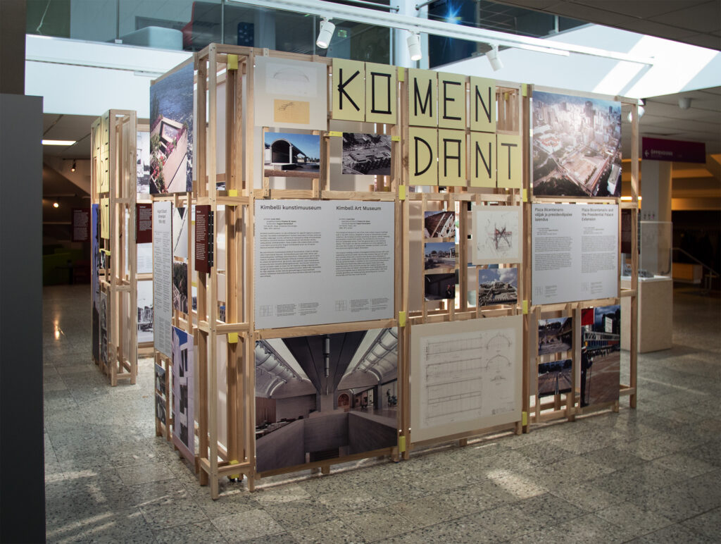 August Komendandi näitus Tallinna Tehnikaülikoolis